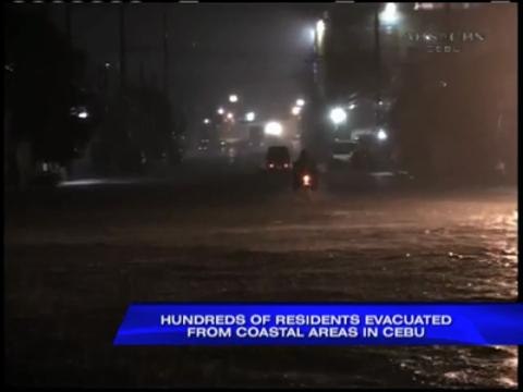 'Basyang' triggers floods in Cebu