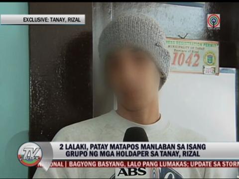 EXCL: 2 shot in deadly Tanay, Rizal mugging recorded in CCTV