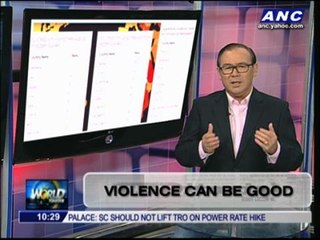 Teditorial: Violence can be good