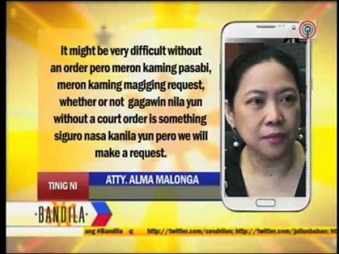 NBI enters Deniece's condo