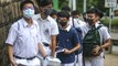 Hong Kong students boycott class on first day of school as police patrol MTR stations