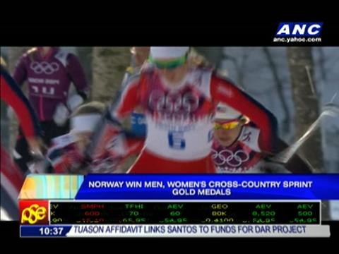 Norway wins cross-country sprint gold