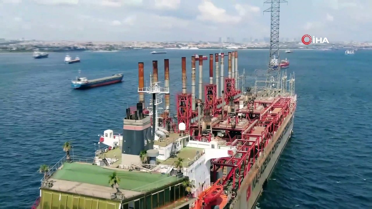 Yüzen Enerji Santrali İstanbul'da