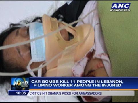 OFW among injured in Lebanon car bombings