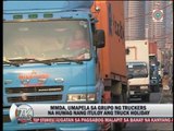 Truckers threaten 'truck holiday,' Manila loosens ban