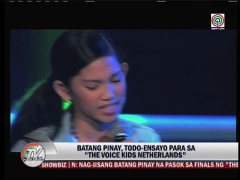 Pinoy kids makes it to 'The Voice Kids Netherlands' finals