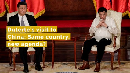 Duterte's visit to China: Same country, new agenda?
