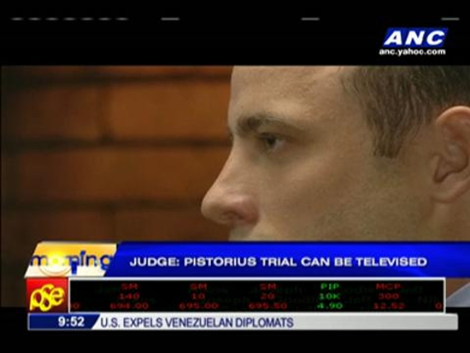 Judge: Pistorius trial can be televised