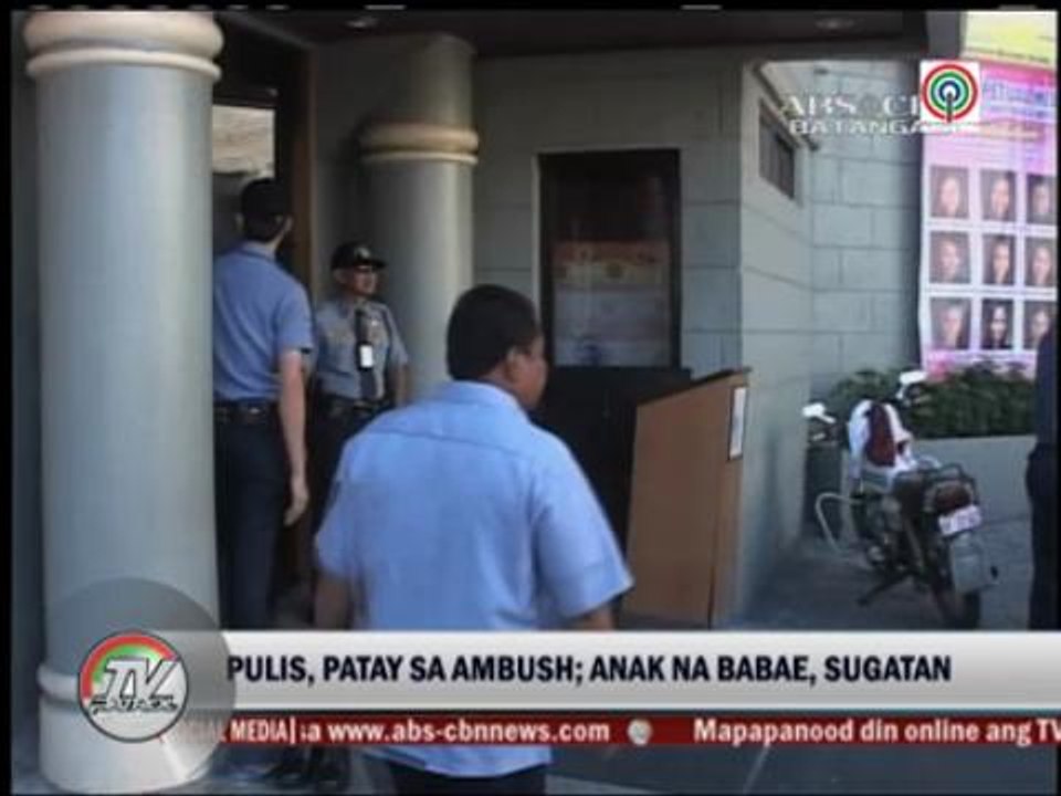 Cop killed in Laguna ambush