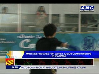 Martinez prepares for World Junior Championships
