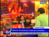 Casino: Meralco confusing customers