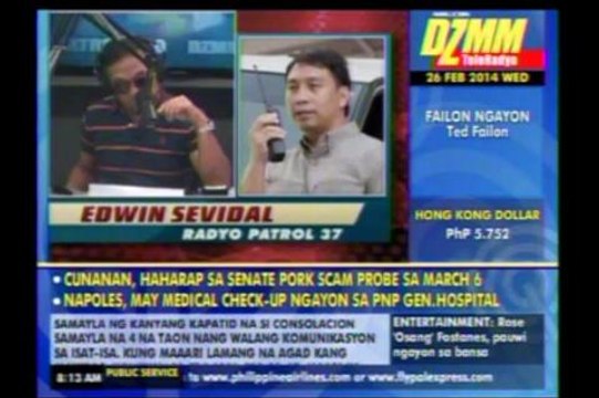 How much is gov't spending for Napoles check-up?