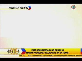 'Manny' documentary set for US launch