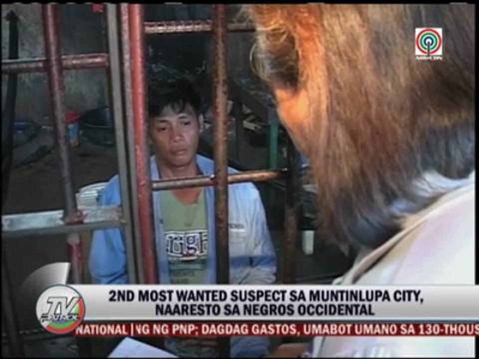 Muntinlupa City's 2nd most wanted criminal caught