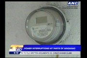 Power interruptions hit parts of Mindanao