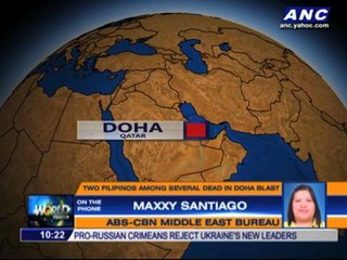 2 Pinoys among dead in Doha explosion