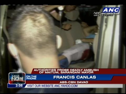 No suspects yet behind ambush of Maitum, Sarangani mayor