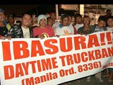Manila truck strike ends