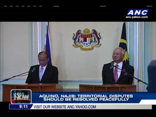 Download Video: Malaysian PM raises topic of Sabah claim with PNoy