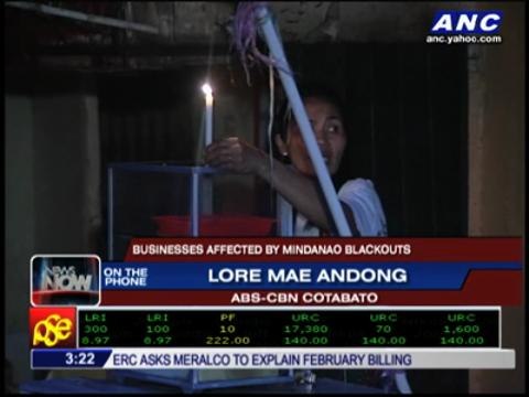 Businesses affected by Mindanao blackouts