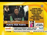 Punto por Punto: Pagbuo ng criminal court para sa pork barrel scam, nararapat ba?