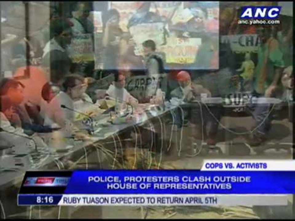 Charter-change protest turns violent