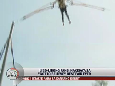 Marc Logan reports: Scenes from 'Got to Believe' Best Fair Ever