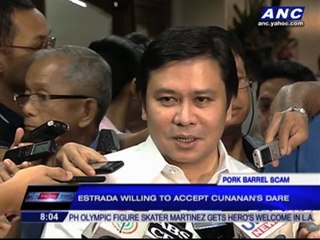 Jinggoy willing to open bank accounts