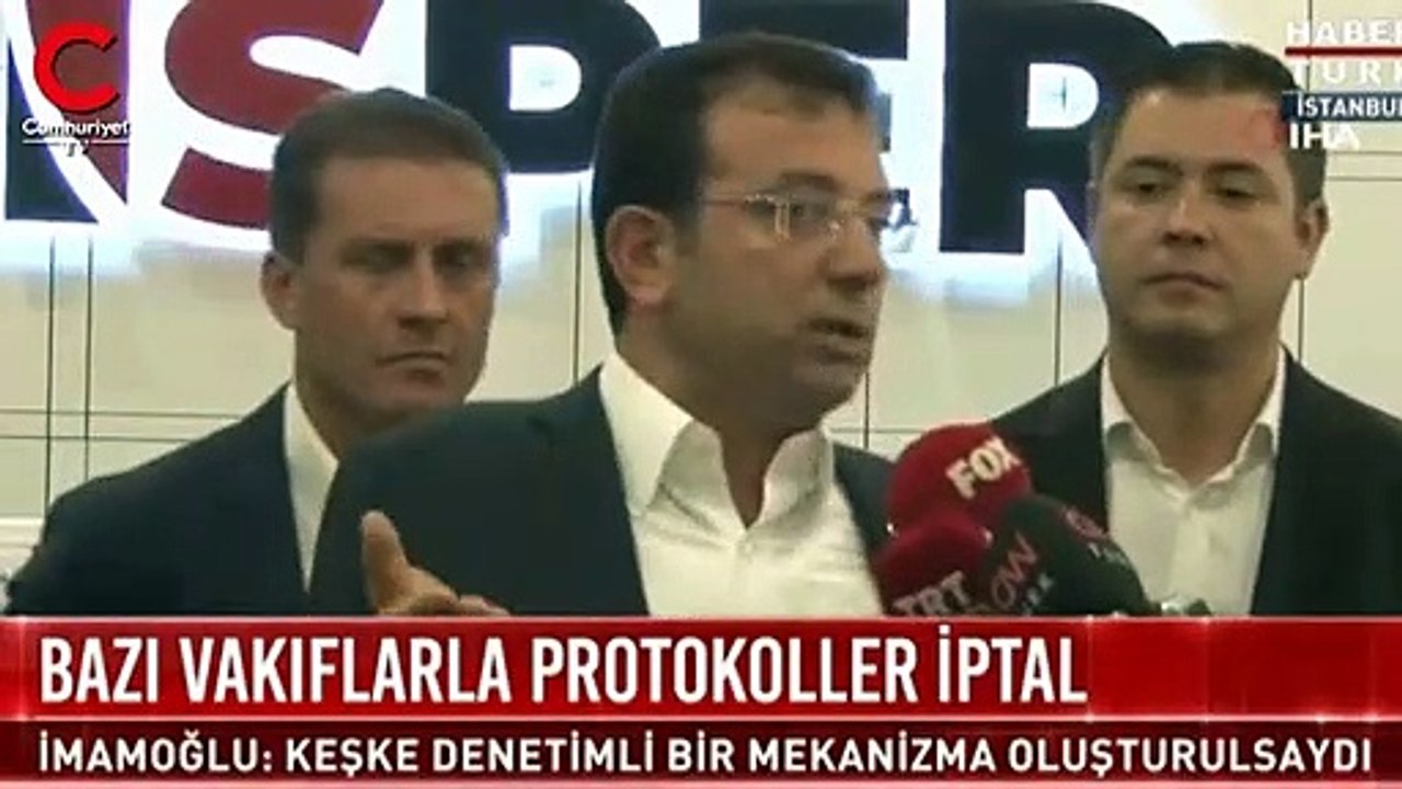 İmamoğlu'ndan İSPARK açıklaması