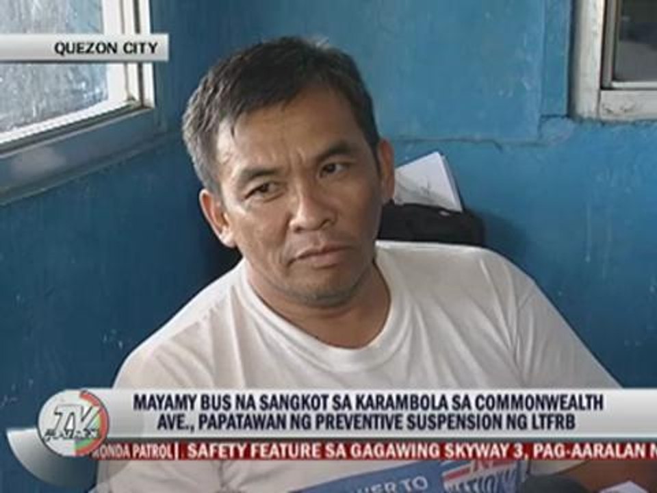 Mayamy bus faces preventive suspension