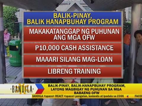 Jobs await home-bound distressed women OFWs