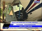 Cessna plane crashes into nipa hut in N. Ecija