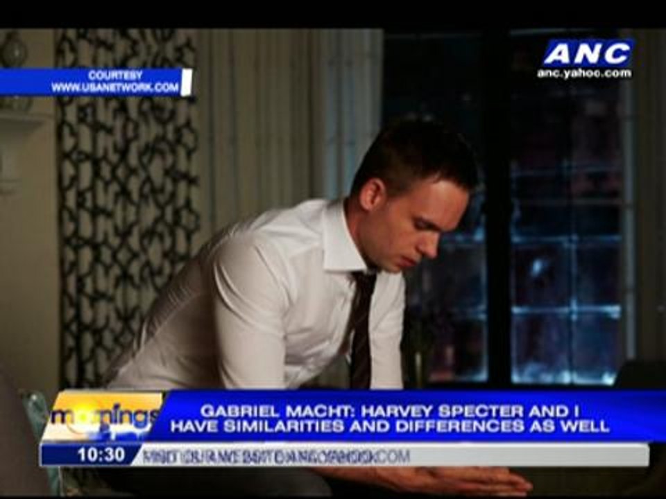 WATCH: One-on-one with 'Suits' star Gabriel Macht