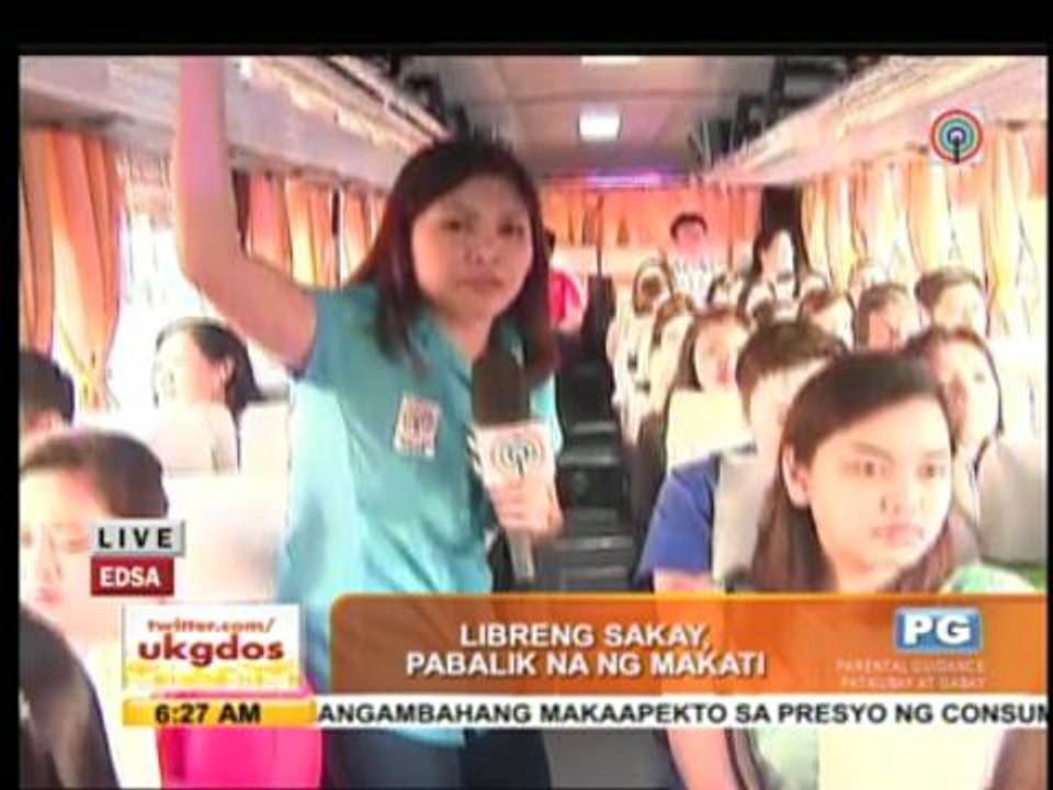 Amid MRT woes, Makati offers free bus rides