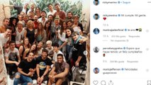 Ricky Merino celebra su cumpleaños con compañeros de 'OT'