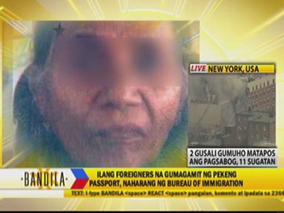 Foreigners using fake passports intercepted