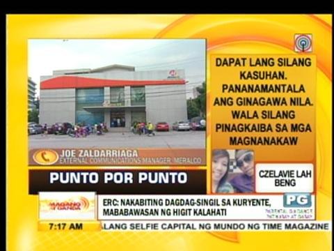 Punto por Punto: ERC: Nakabiting dagdag-singil sa kuryente, mababawasan ng higit kalahati