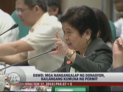 Fundraisers for calamity victims need DSWD permit