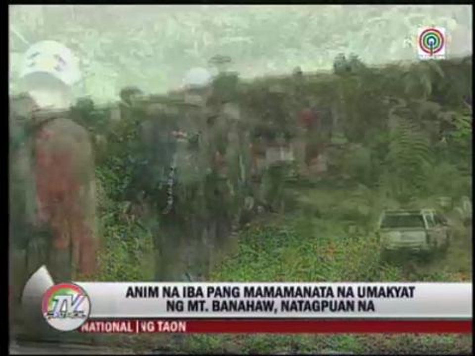 6 missing on Mt. Banahaw found