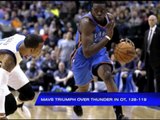 Mavs triumph over Thunder in OT