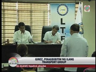 LTFRB chief's resignation sought
