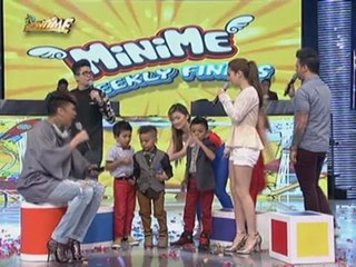 Download Video: WATCH: Billy, Vhong, Jhong dance off with 'MiniMes' on 'It's Showtime'