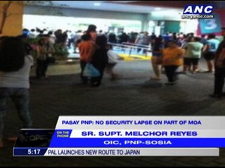 PNP: No security lapse on part of SM