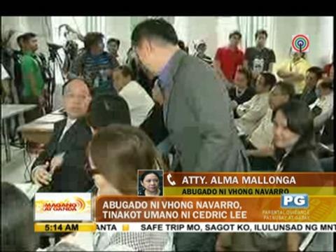 Vhong's lawyer: Hindi kami magpapadala sa takot