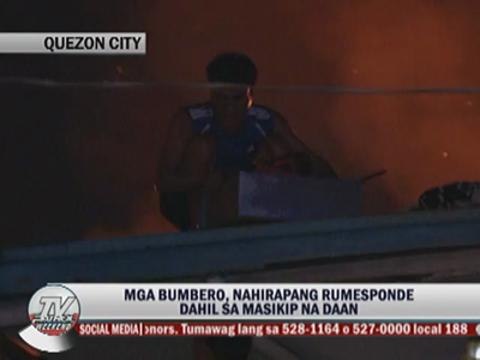 More than 100 families lose home in QC fire