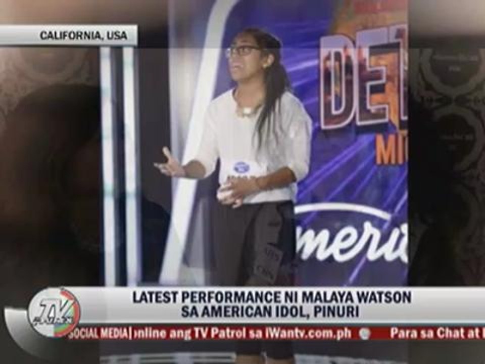 Fil-Am Malaya Watson wows anew in 'American Idol'
