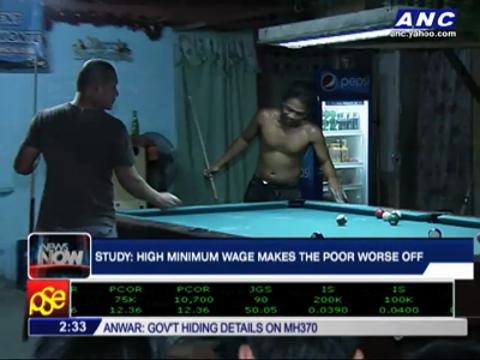 Why minimum wage worsens poverty in PH