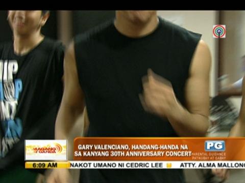 Gary dedicates 30th concert to Yolanda victims