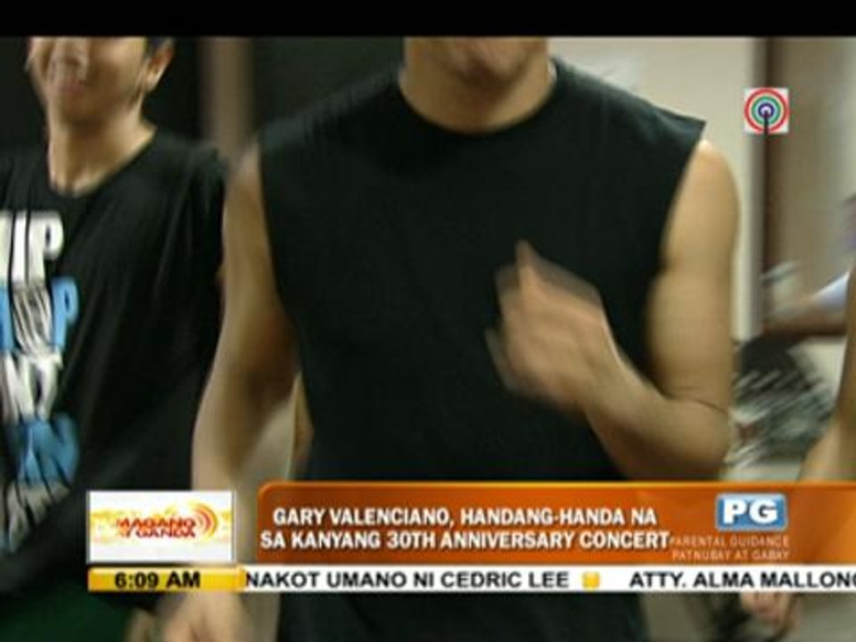 Gary dedicates 30th concert to Yolanda victims