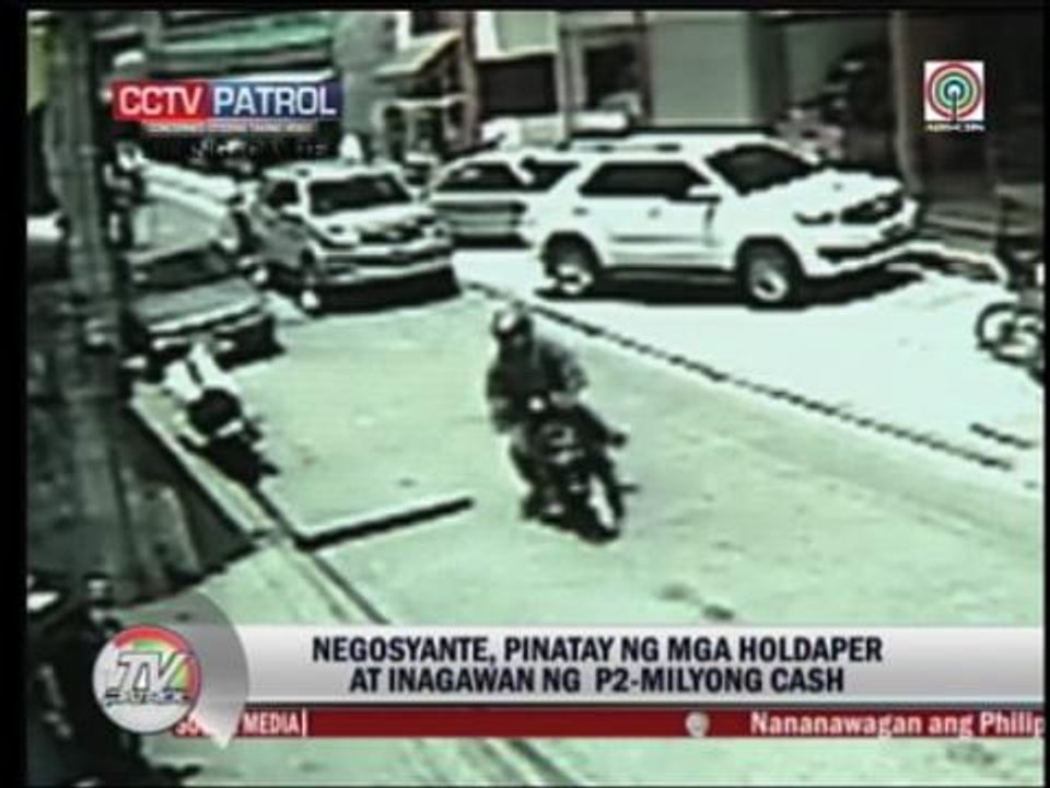 WATCH: Businessman shot dead, robbed in Cavite